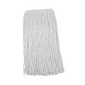 Boardwalk Cut-End Wet Mop, White, Rayon, PK12, BWK220RCT BWK220RCT